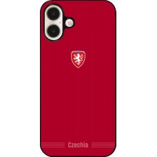 iPhone 16 Plus Case Hülle - Tschechische Republik 2026 personalisierbares Fussballtrikot