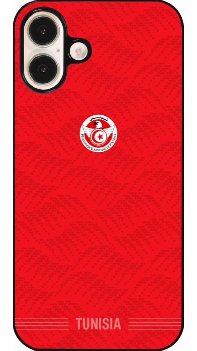 iPhone 16 Plus Case Hülle - Tunesien 2026 personalisierbares Fussballtrikot