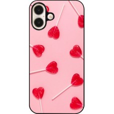 iPhone 16 Plus Case Hülle - Saint Valentines Day 26 Lollipop