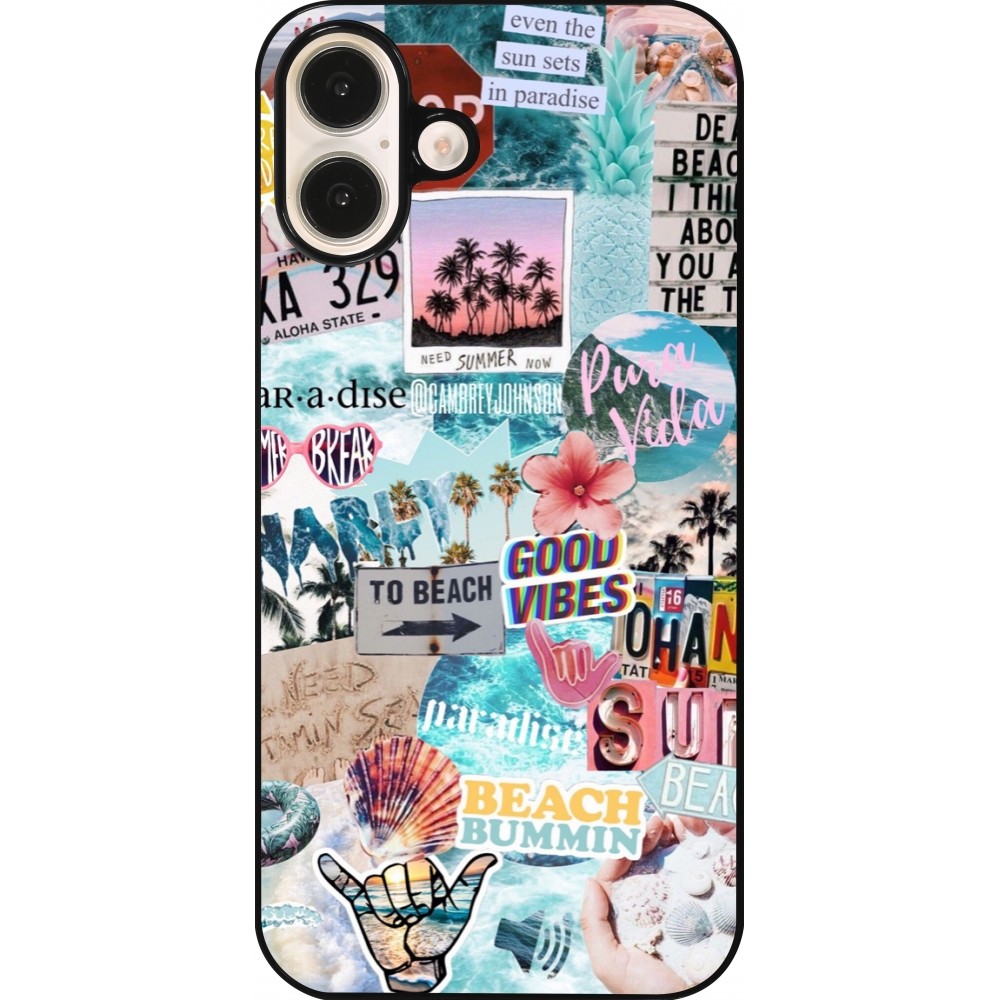 iPhone 16 Plus Case Hülle - Summer 20 collage