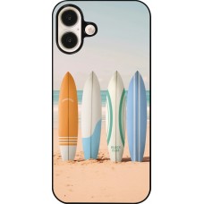 iPhone 16 Plus Case Hülle - Summer surfboard 2025