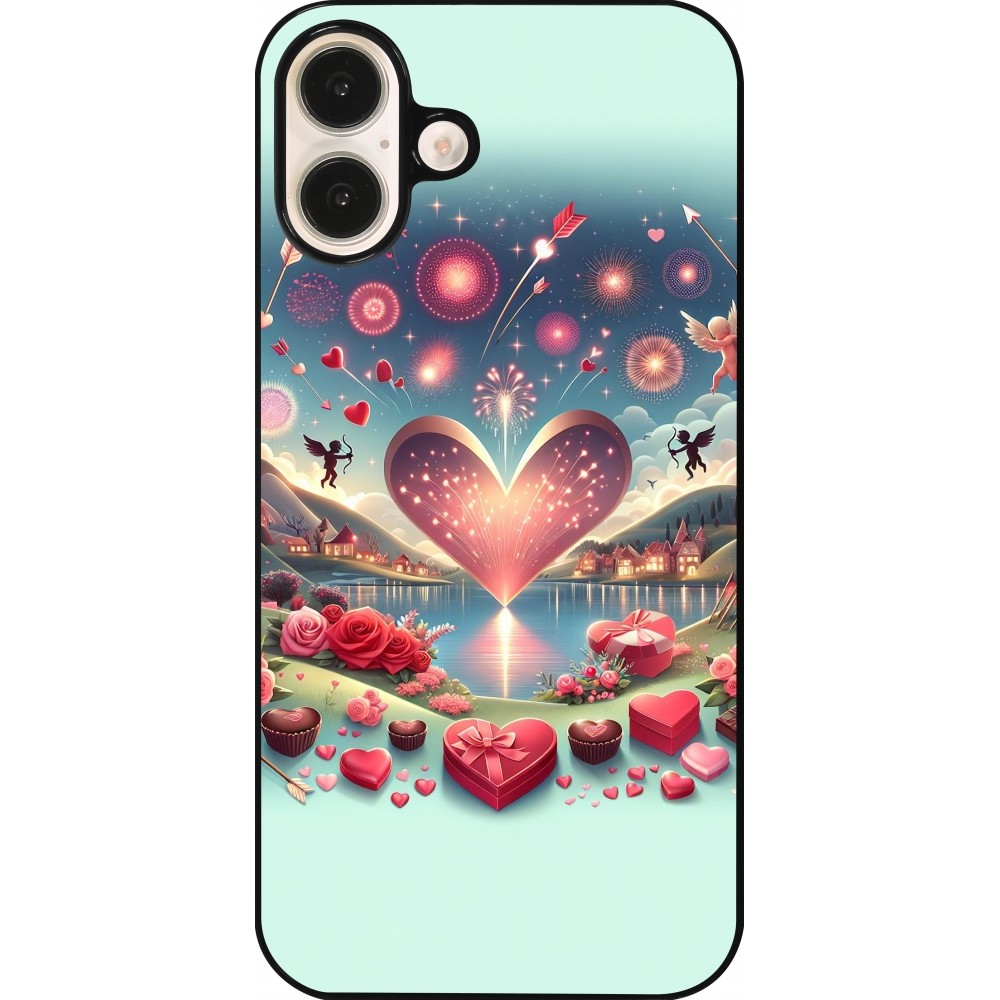 iPhone 16 Plus Case Hülle - Valentin 2025 Schick