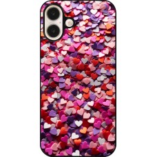 iPhone 16 Plus Case Hülle - Valentin 2025 Konfetti