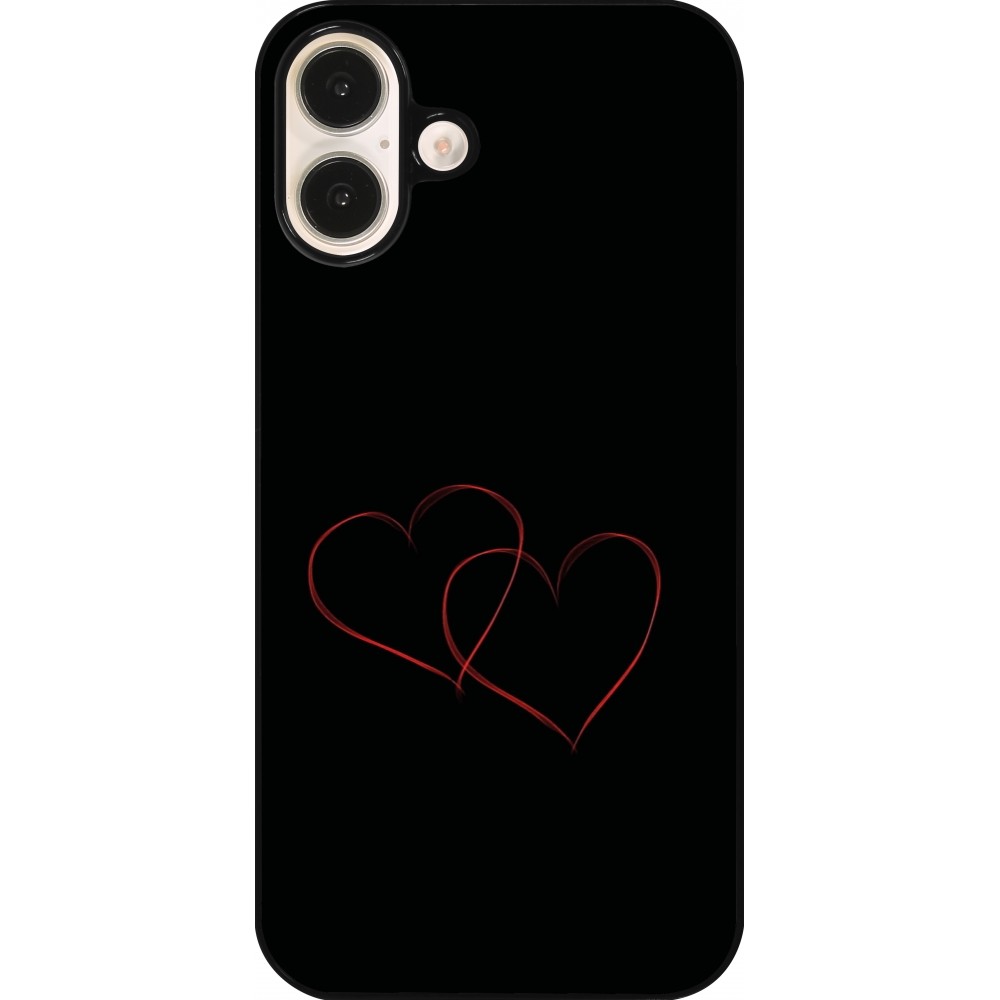 iPhone 16 Plus Case Hülle - Valentine 2023 attached heart