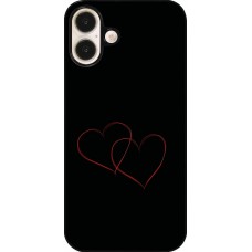 iPhone 16 Plus Case Hülle - Valentine 2023 attached heart