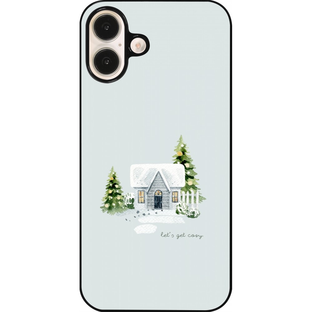iPhone 16 Plus Case Hülle - Winter 25 Cosy House