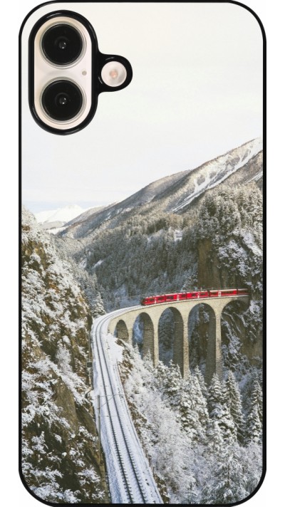 iPhone 16 Plus Case Hülle - Winter 25 Winter polar express