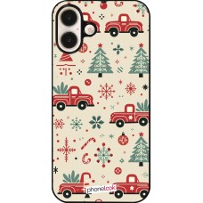 iPhone 16 Plus Case Hülle - Weihnachten 2024 Lkw Tanne