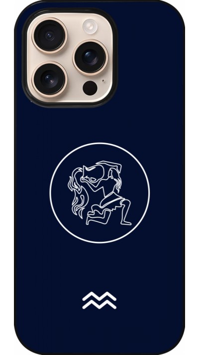 iPhone 16 Pro Case Hülle - Astrologie Wassermann