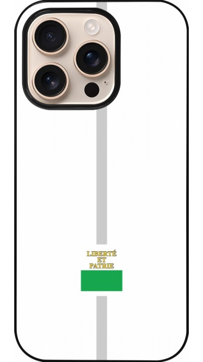 iPhone 16 Pro Case Hülle - Kanton VD weiss