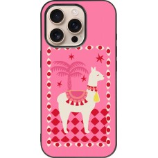 iPhone 16 Pro Case Hülle - Silikon schwarz Alpaca 2026