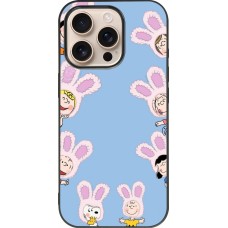 iPhone 16 Pro Case Hülle - Silikon schwarz Easter 2026 Snoopy