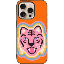 iPhone 16 Pro Case Hülle - Silikon schwarz Lion colors 2026