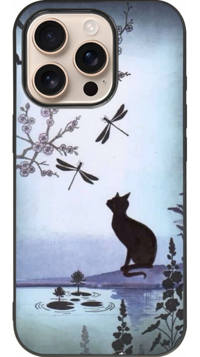 iPhone 16 Pro Case Hülle - Silikon schwarz Spring 19 12