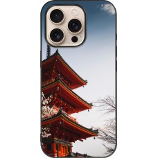 iPhone 16 Pro Case Hülle - Silikon schwarz Spring 23 Japan