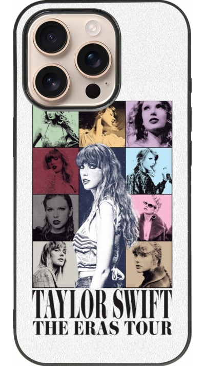 iPhone 16 Pro Case Hülle - Silikon schwarz Taylor Swift The Eras Tour