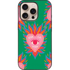 iPhone 16 Pro Case Hülle - Silikon schwarz Viva la vida 2026