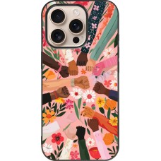 iPhone 16 Pro Case Hülle - Silikon schwarz Womens day 2026 8