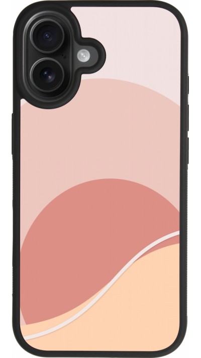 iPhone 17 Case Hülle - Silikon schwarz Autumn 22 abstract sunrise