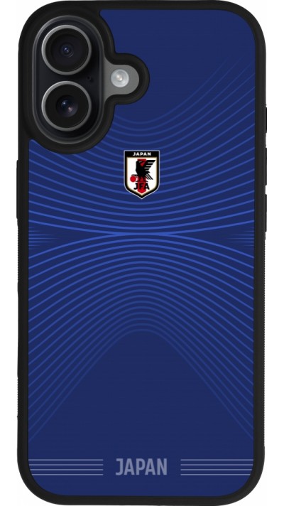 iPhone 17 Case Hülle - Silikon schwarz Japan 2022 personalisierbares Fussballtrikot