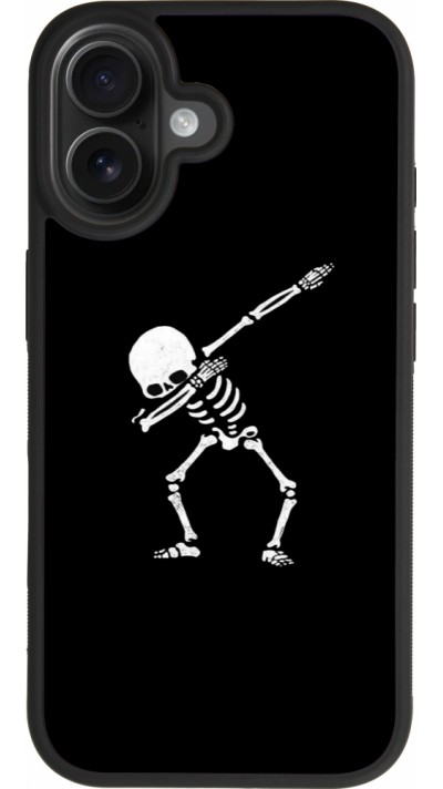 iPhone 17 Case Hülle - Silikon schwarz Halloween 19 09