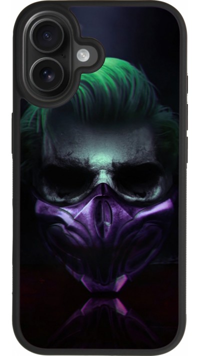 iPhone 17 Case Hülle - Silikon schwarz Halloween 20 21