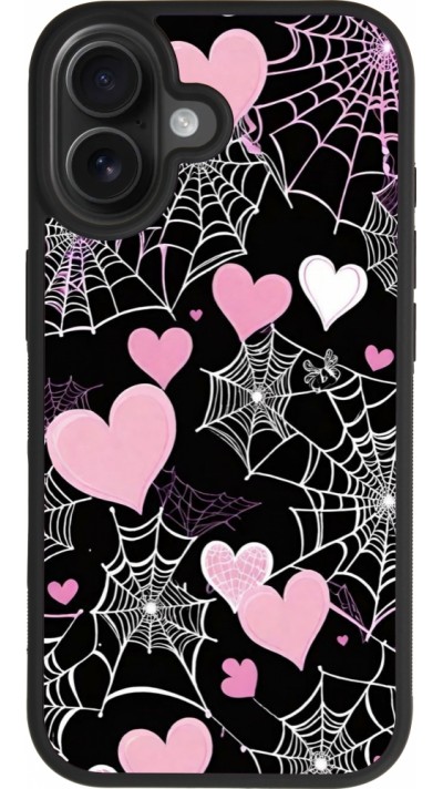 iPhone 17 Case Hülle - Silikon schwarz Halloween 2024 girly