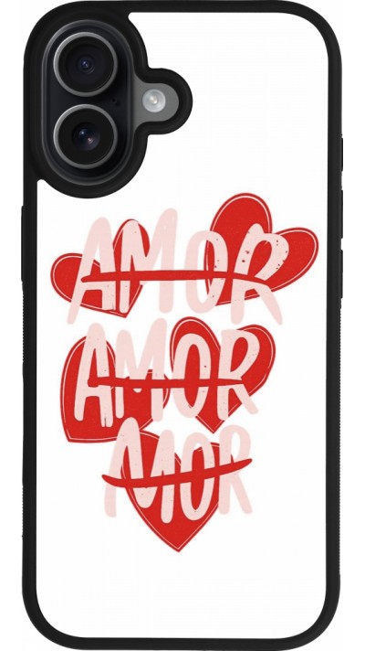 iPhone 17 Case Hülle - Silikon schwarz Saint Valentines Day 26 Amor