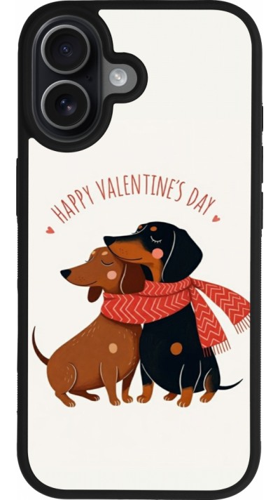 iPhone 17 Case Hülle - Silikon schwarz Saint Valentines Day 26 Happy Valentine