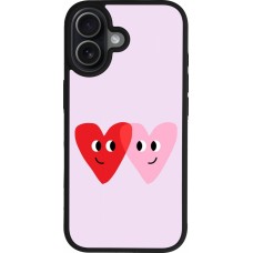 iPhone 17 Case Hülle - Silikon schwarz Saint Valentines Day 26 Heart