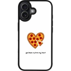 iPhone 17 Case Hülle - Silikon schwarz Saint Valentines Day 26 You have my pizza heart