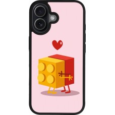 iPhone 17 Case Hülle - Silikon schwarz Saint Valentines Day 26 Puzzle