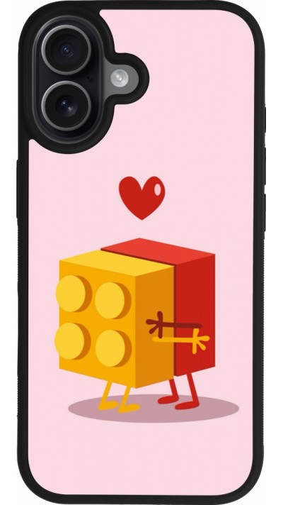iPhone 17 Case Hülle - Silikon schwarz Saint Valentines Day 26 Puzzle