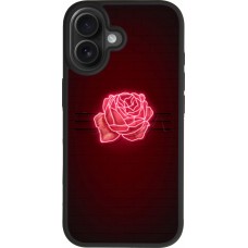 iPhone 17 Case Hülle - Silikon schwarz Spring 23 neon rose