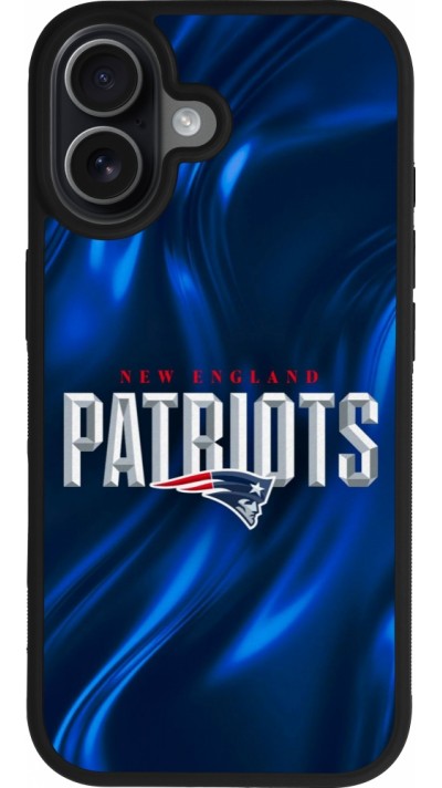 iPhone 17 Case Hülle - Silikon schwarz Super Bowl 26 Patriots 2