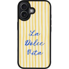 iPhone 17 Case Hülle - Silikon schwarz The good life 2026