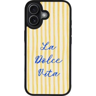 iPhone 17 Case Hülle - Silikon schwarz The good life 2026
