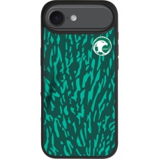 iPhone Air Case Hülle - Silikon schwarz Saudi-Arabien 2022 personalisierbares Fussballtrikot