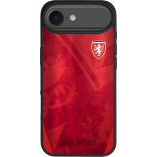 iPhone Air Case Hülle - Silikon schwarz Tschechische Republik personalisierbares Fussballtrikot