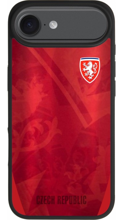 iPhone Air Case Hülle - Silikon schwarz Tschechische Republik personalisierbares Fussballtrikot