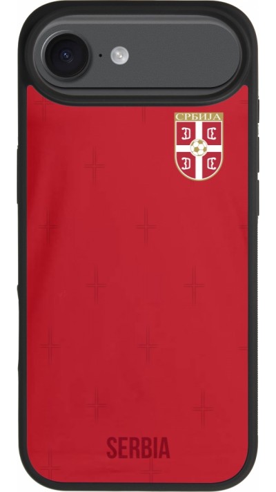iPhone Air Case Hülle - Silikon schwarz Serbien 2022 personalisierbares Fussballtrikot iPhone Air Case Hülle - Silikon schwarz Serbien 2022 personalisierbares Fussballtrikot