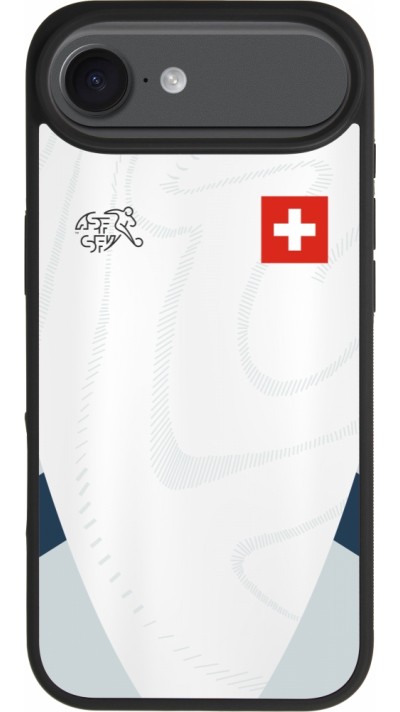 iPhone Air Case Hülle - Silikon schwarz Schweiz Away personalisierbares Fussballtrikot iPhone Air Case Hülle - Silikon schwarz Schweiz Away personalisierbares Fussballtrikot