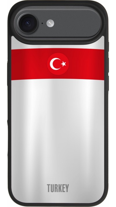iPhone Air Case Hülle - Silikon schwarz Türkei personalisierbares Fussballtrikot