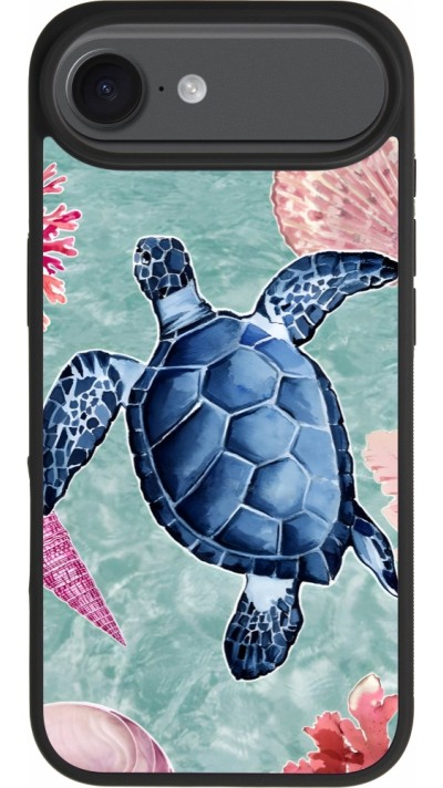 iPhone Air Case Hülle - Silikon schwarz Preppy Turtle iPhone Air Case Hülle - Silikon schwarz Preppy Turtle