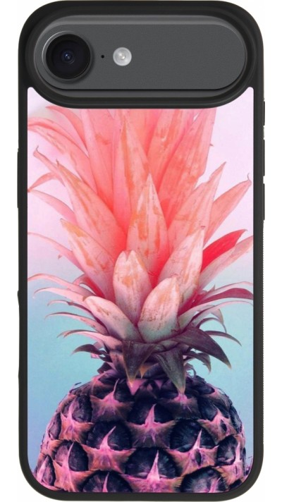 iPhone Air Case Hülle - Silikon schwarz Purple Pink Pineapple iPhone Air Case Hülle - Silikon schwarz Purple Pink Pineapple