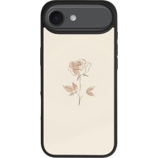 iPhone Air Case Hülle - Silikon schwarz Rosa Sand Minimalistisch