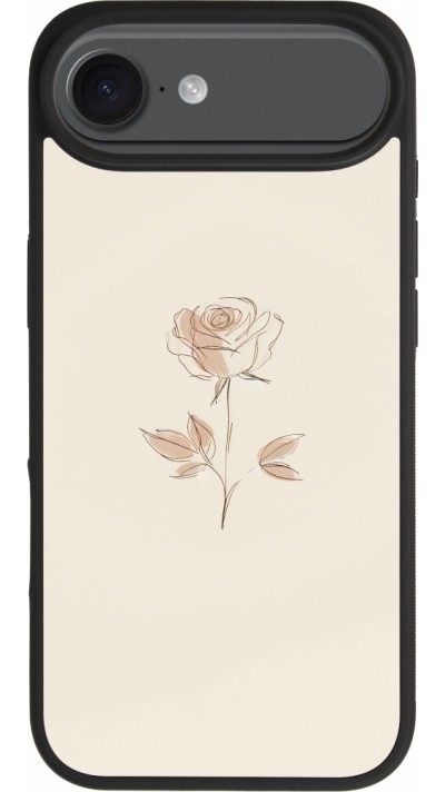 iPhone Air Case Hülle - Silikon schwarz Rosa Sand Minimalistisch iPhone Air Case Hülle - Silikon schwarz Rosa Sand Minimalistisch