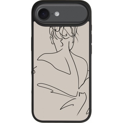 iPhone Air Case Hülle - Silikon schwarz Salnikova 05