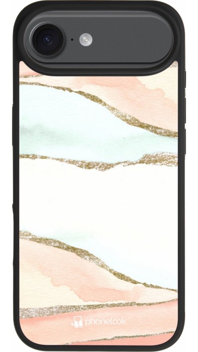 iPhone Air Case Hülle - Silikon schwarz Shimmering Orange iPhone Air Case Hülle - Silikon schwarz Shimmering Orange