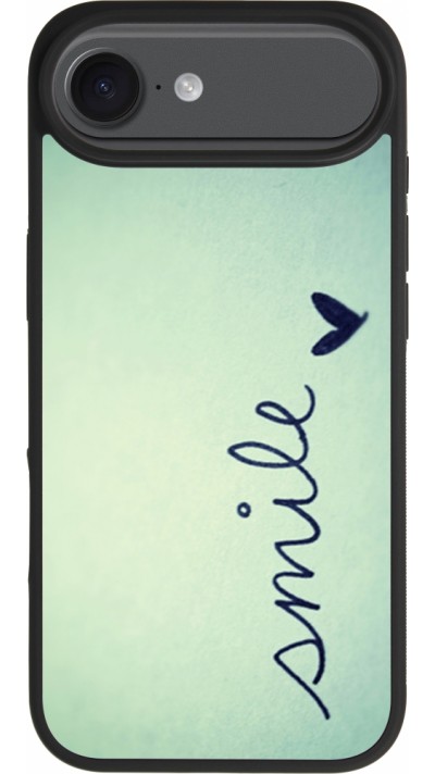 iPhone Air Case Hülle - Silikon schwarz Smile iPhone Air Case Hülle - Silikon schwarz Smile